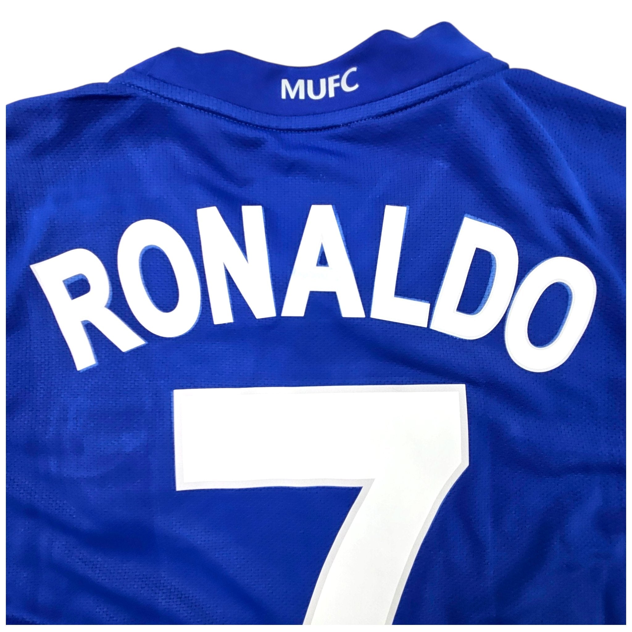 2008/09 Manchester United Third Football Shirt (M) Nike #7 Ronaldo 