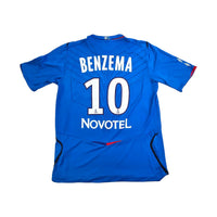 2008/09 Olympique Lyonnais Away Football Shirt (L) Umbro #10 Benzema - Football Finery - FF203681