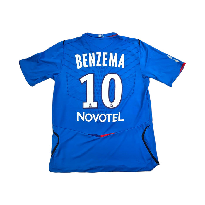 2008/09 Olympique Lyonnais Away Football Shirt (L) Umbro #10 Benzema - Football Finery - FF203681