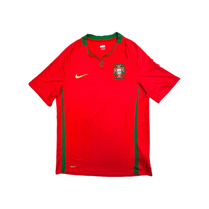 2008/09 Portugal Home Football Shirt (M) Nike - Football Finery - FF203504