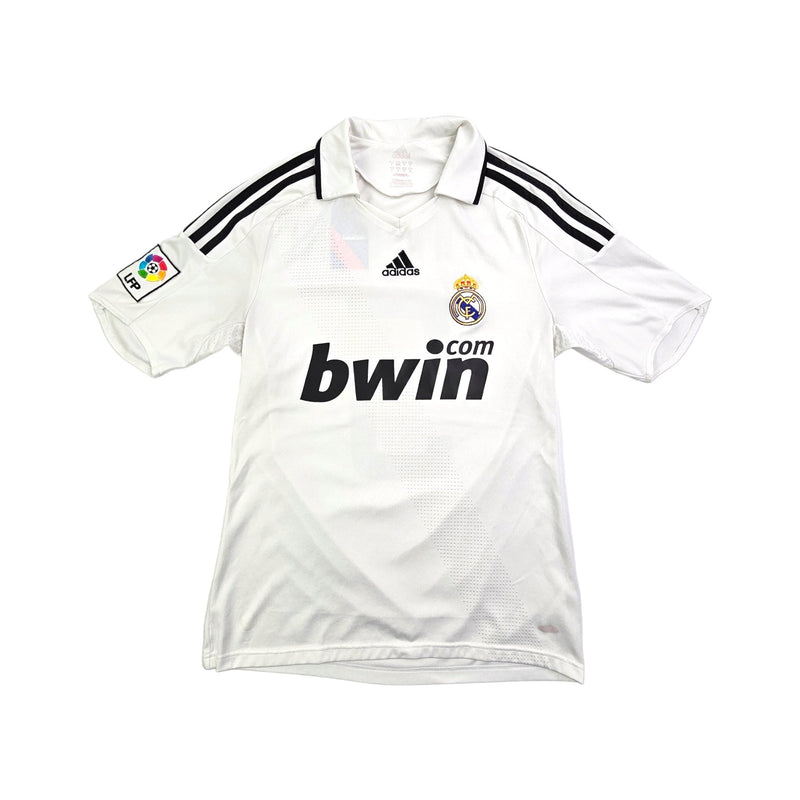 2008/09 Real Madrid Home Football Shirt (S) Adidas #5 Cannavaro - Football Finery - FF203520