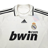 2008/09 Real Madrid Home Football Shirt (S) Adidas #5 Cannavaro - Football Finery - FF203794