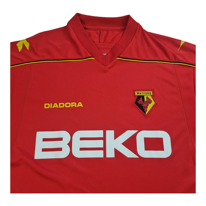 2008/09 Watford Away Football Shirt (L) Diadora - Football Finery - FF202490