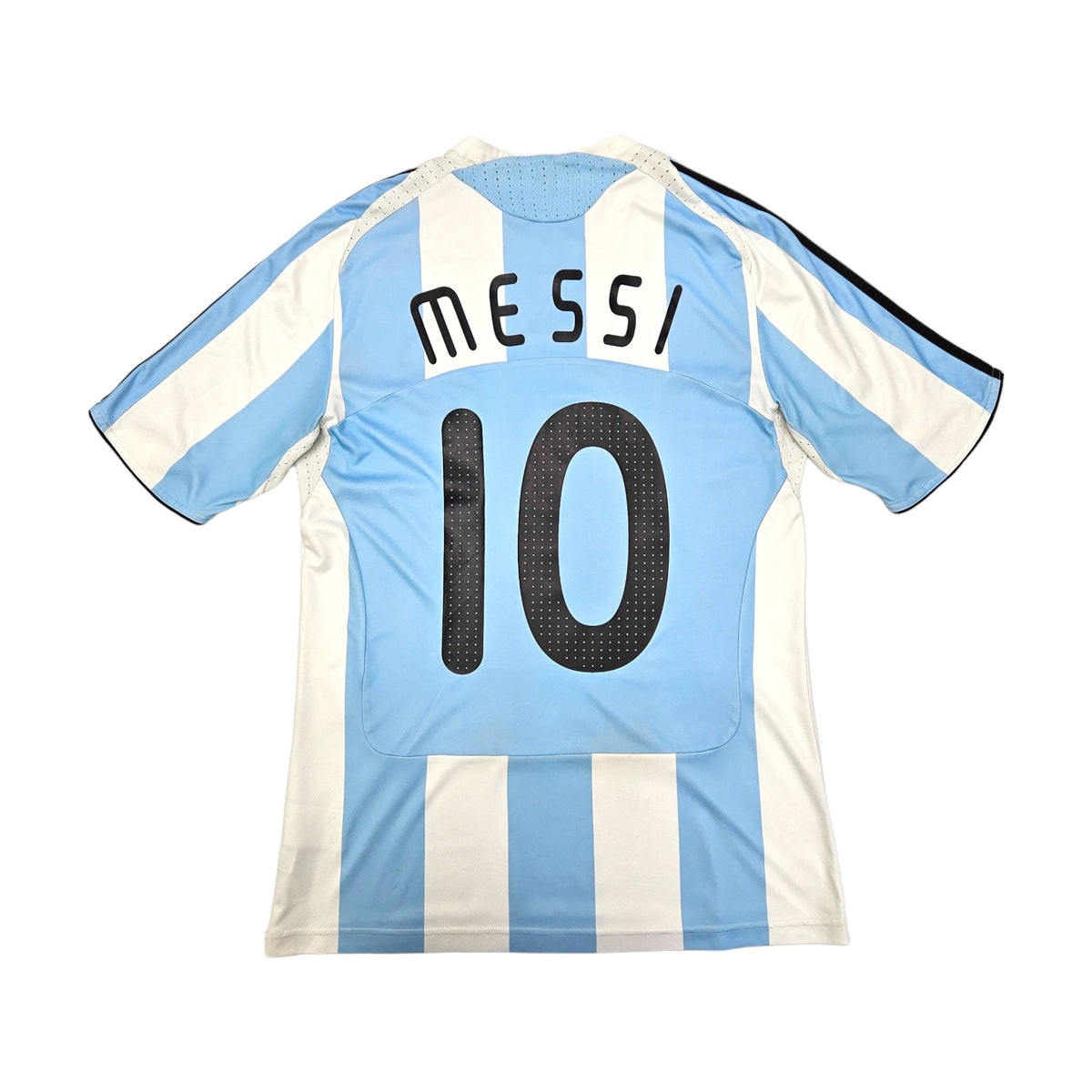 2008/10 Argentina Home Football Shirt (M) Adidas #10 Messi - Football Finery - FF203920