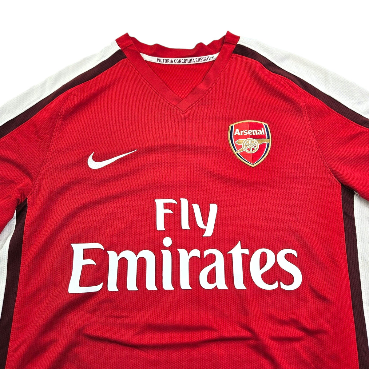 2008/10 Arsenal Home Football Shirt (S) Nike #4 Fabregas - Football Finery - FF203562