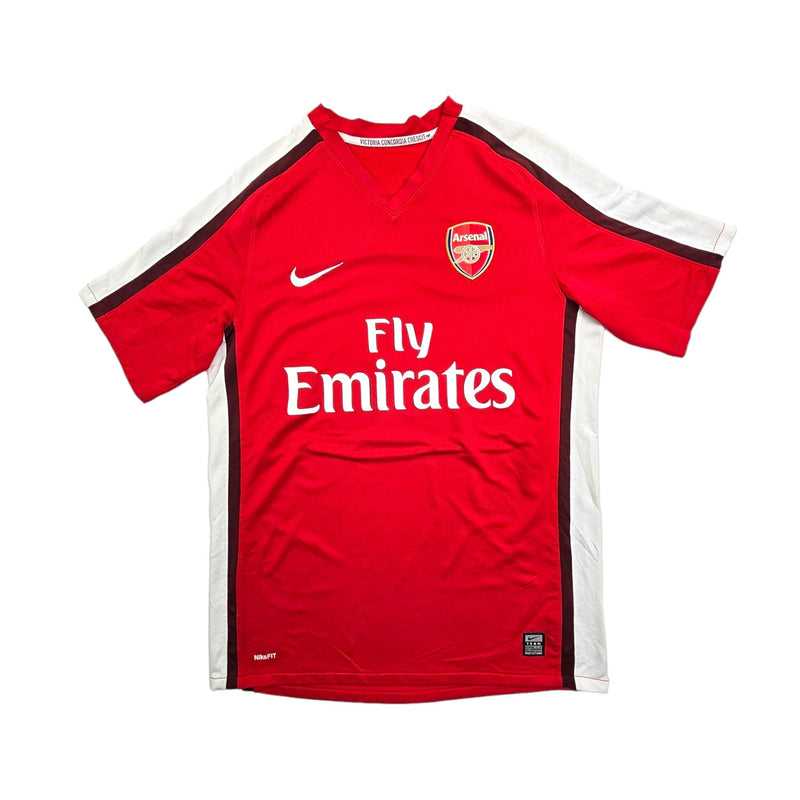 2008/10 Arsenal Home Football Shirt (S) Nike #4 Fabregas - Football Finery - FF203562