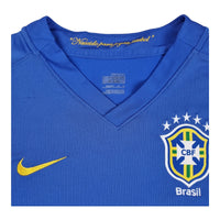 2008/10 Brazil Away Football Shirt (S) Nike - Football Finery - FF202366