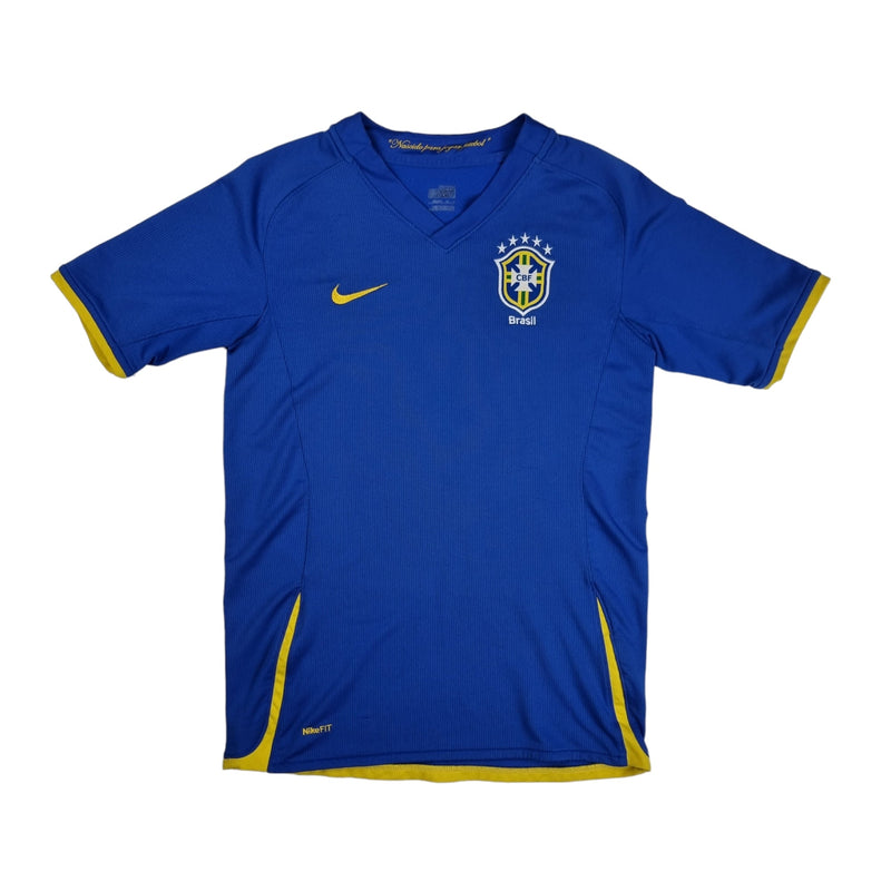 2008/10 Brazil Away Football Shirt (S) Nike - Football Finery - FF202366