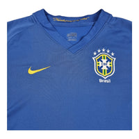 2008/10 Brazil Away Football Shirt (S) Nike - Football Finery - FF202366