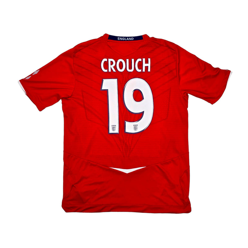 2008/10 England Away Football Shirt (L) Umbro #19 Crouch - Football Finery - FF202533