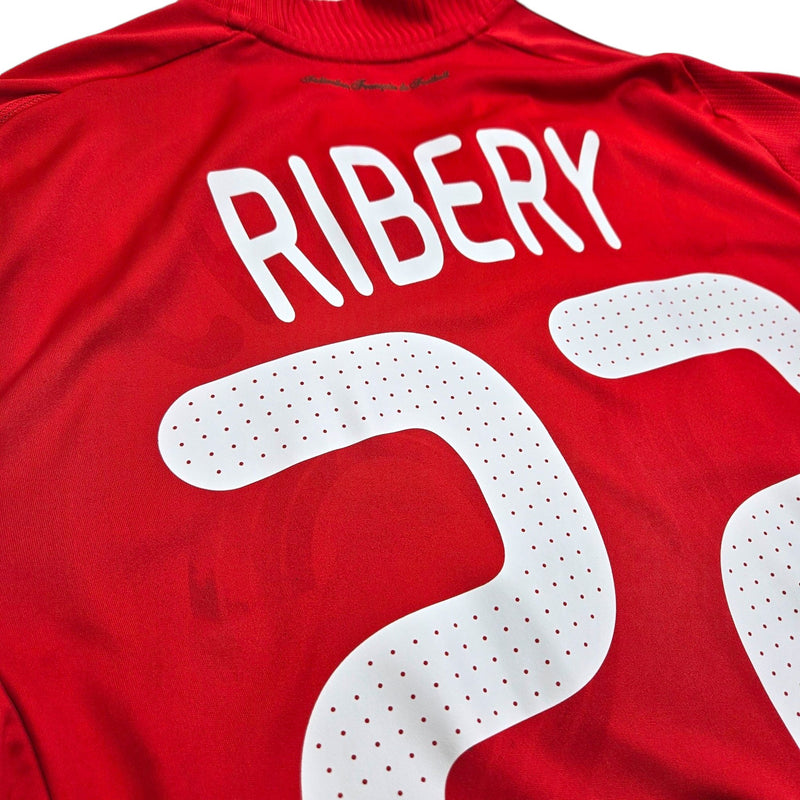 2008/10 France Away Football Shirt (M) Adidas #22 Ribery - Football Finery - FF203085