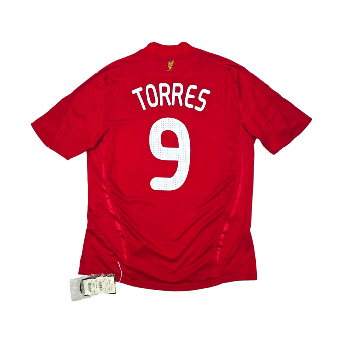 2008/10 Liverpool Home Football Shirt (L) Adidas #9 Torres (BNWTs) - Football Finery - FF203900