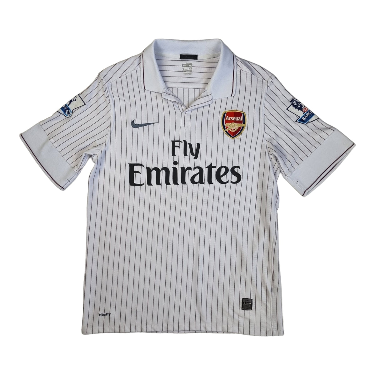 2009/10 Arsenal Third Football Shirt Player Issue (M) Nike #4 Fabregas - Football Finery - FF202845