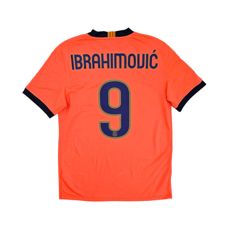 2009/10 Barcelona Away Football Shirt (S) Nike #9 Ibrahimovic - Football Finery - FF204204