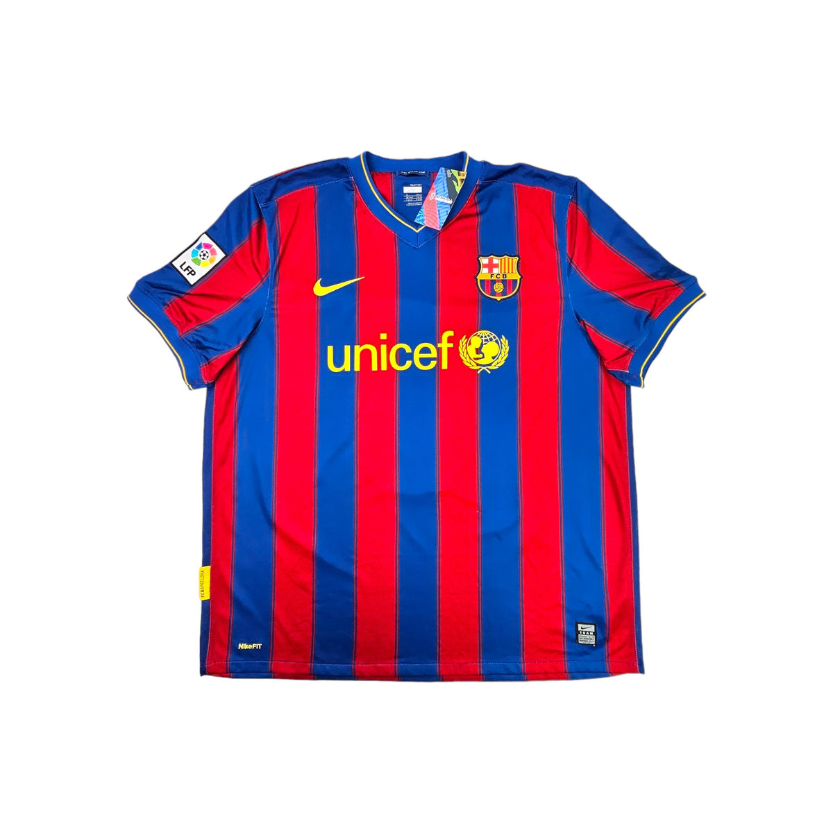 2009/10 Barcelona Home Football Shirt (XL) Nike #8 Iniesta - Football Finery - FF203440