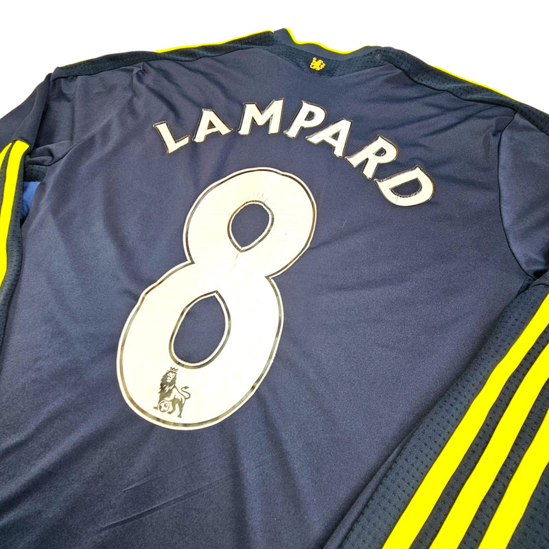 2009/10 Chelsea Away Football Shirt (L) Adidas # 8 Lampard - Football Finery - FF203102