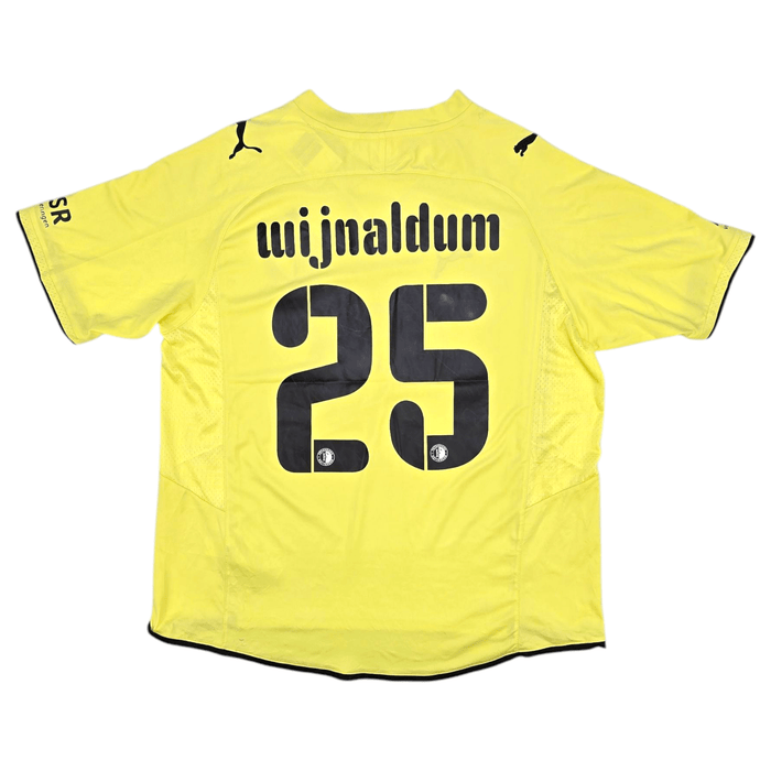 2009/10 Feyenoord Third Football Shirt (XL) Puma #25 Wijnaldum - Football Finery - FF300659