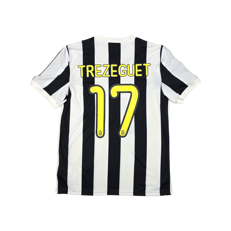 2009/10 Juventus Home Football Shirt (M) Nike #17 Trezeguet - Football Finery - FF203886