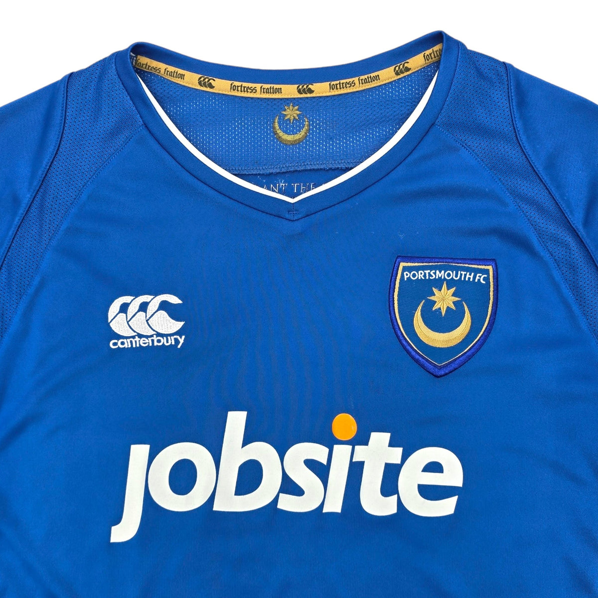 2009/10 Portsmouth Home Football Shirt (L) Canterbury #27 Kanu - Football Finery - FF203906