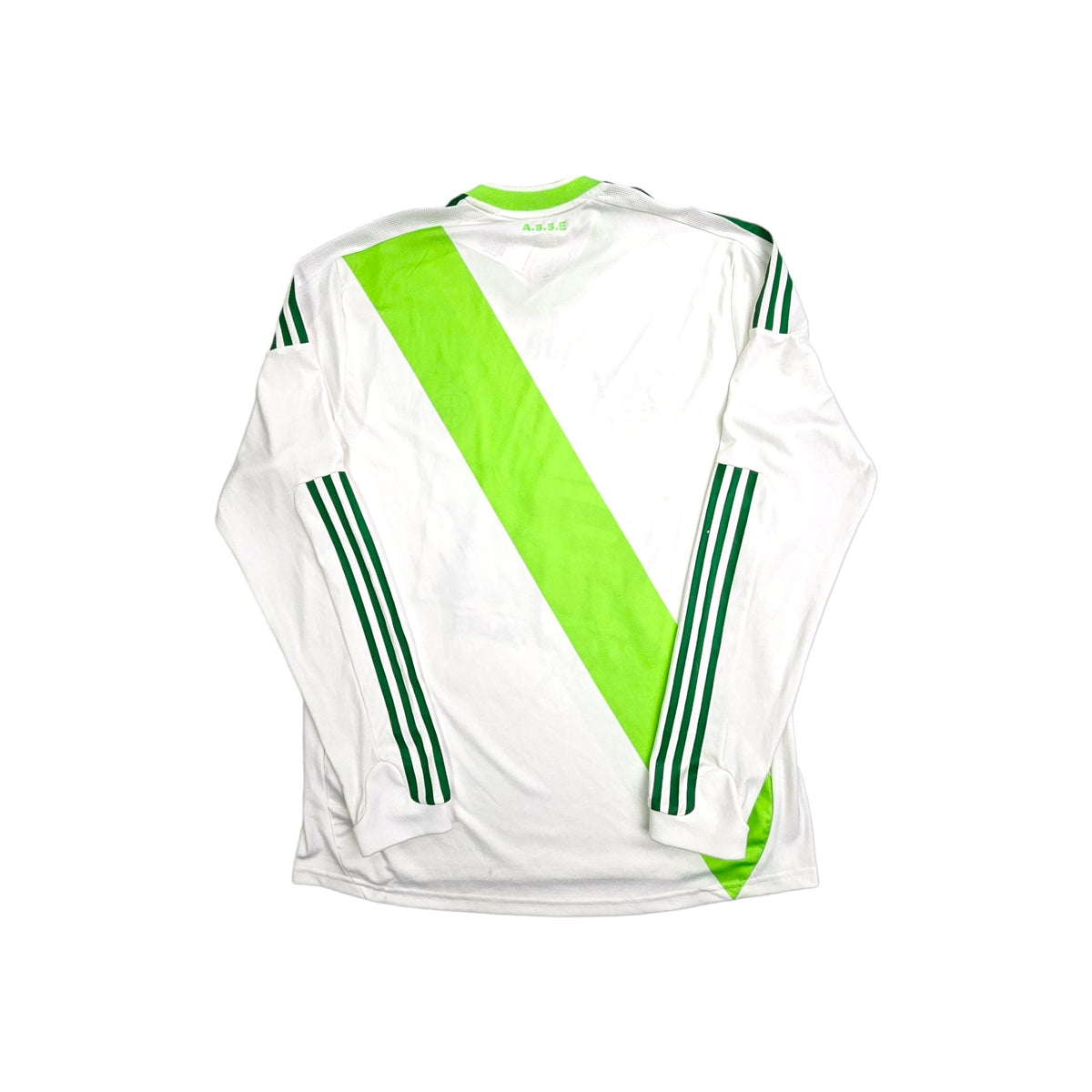 2009/10 St Etienne Away Football Shirt (L) Adidas (Player Version) - Football Finery - FF203586