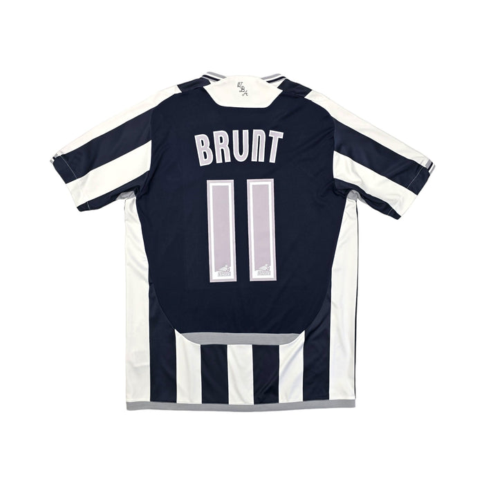 2009/10 West Bromwich Albion Home Football Shirt (M) Umbro #11 Brunt - Football Finery - FF203932