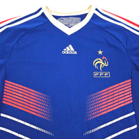 2009/11 France Home Football Shirt (M) Adidas - Football Finery - FF203419