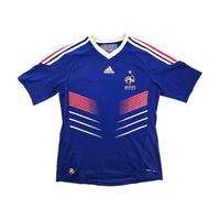 2009/11 France Home Football Shirt (M) Adidas - Football Finery - FF203419