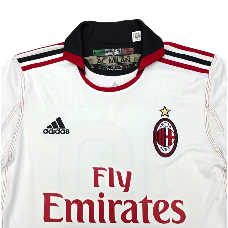 2010/11 AC Milan Away Football Shirt (S) Adidas #10 Seedorf - Football Finery - FF203889