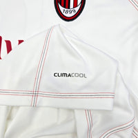 2010/11 AC Milan Away Football Shirt (S) Adidas #10 Seedorf - Football Finery - FF203889