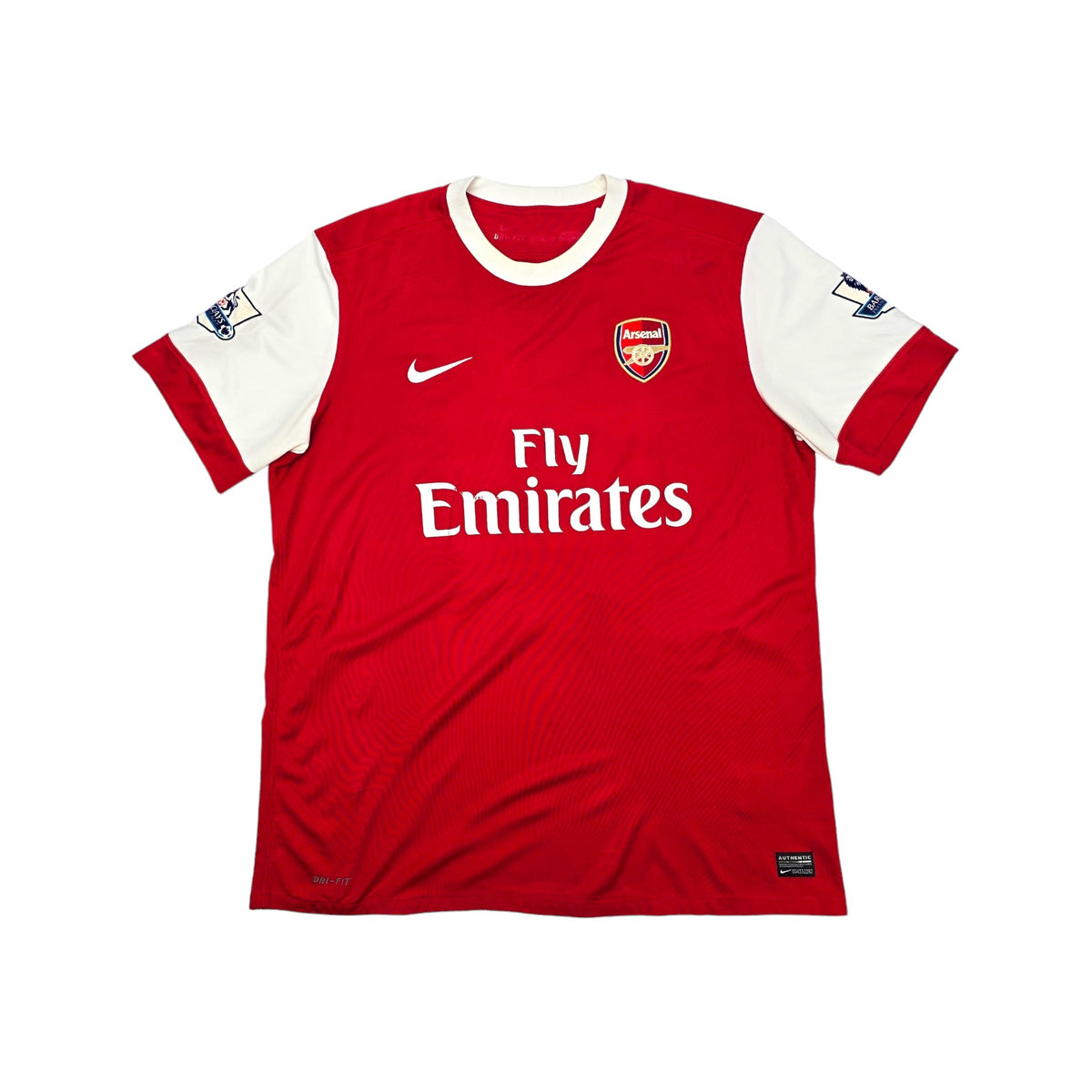 2010/11 Arsenal Home Football Shirt (XL) Nike # 10 v.Persie - Football Finery - FF203244