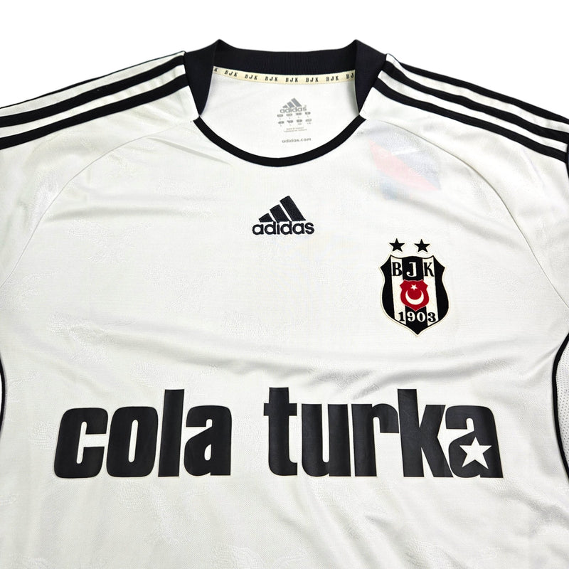 2010/11 Besiktas Home Football Shirt (L) Adidas - Football Finery - FF203584