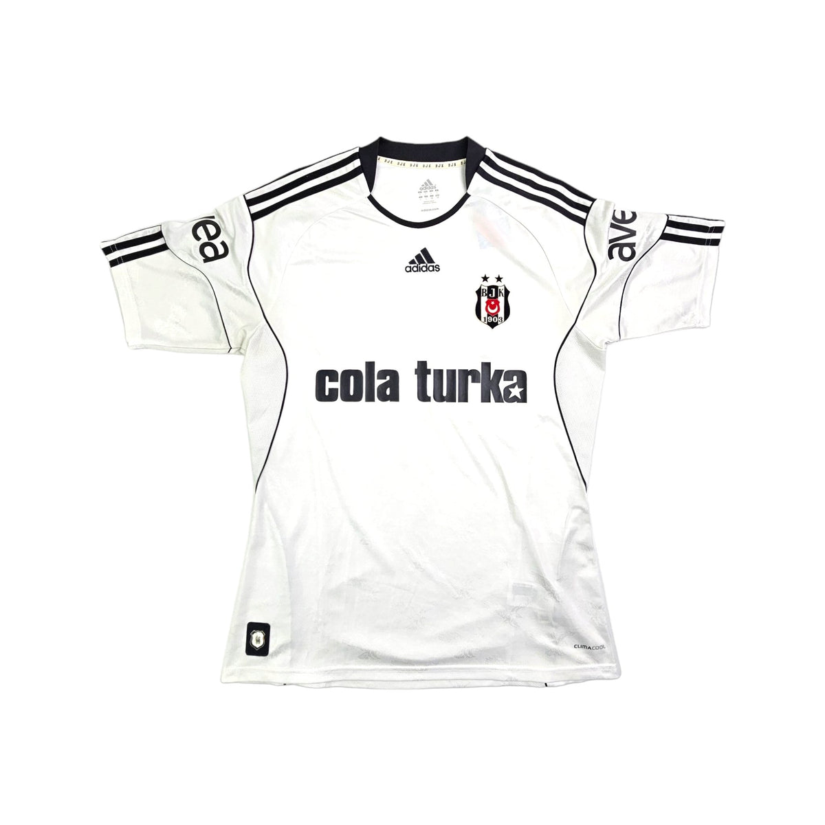 2010/11 Besiktas Home Football Shirt (L) Adidas - Football Finery - FF203584