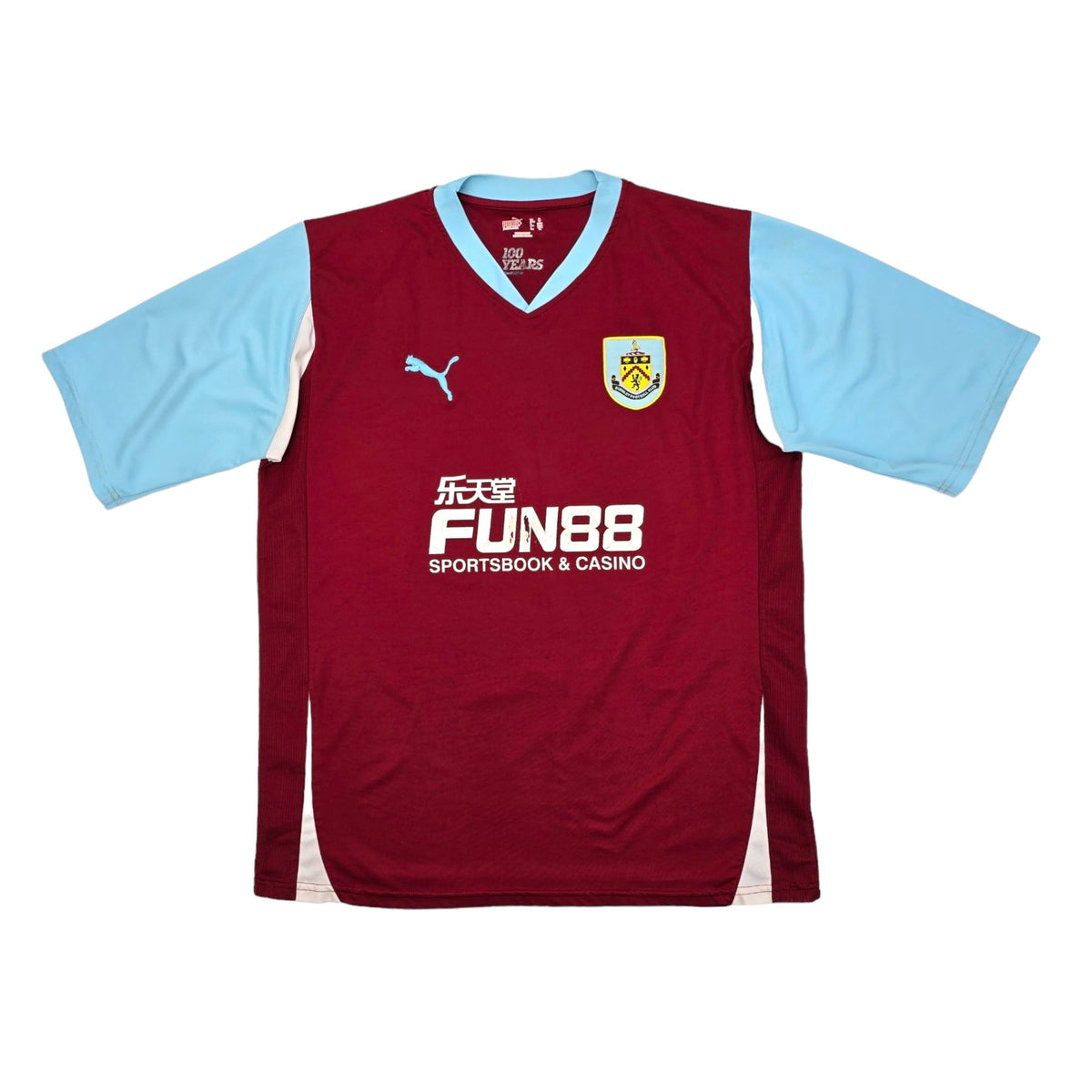 2010/11 Burnley Home Football Shirt (XL) Puma #21 - Football Finery - FF203769