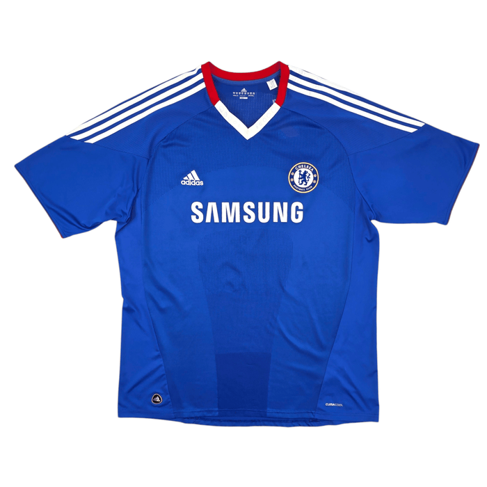 2010/11 Chelsea Home Football Shirt (2XL) Adidas #9 Torres - Football Finery - FF204517