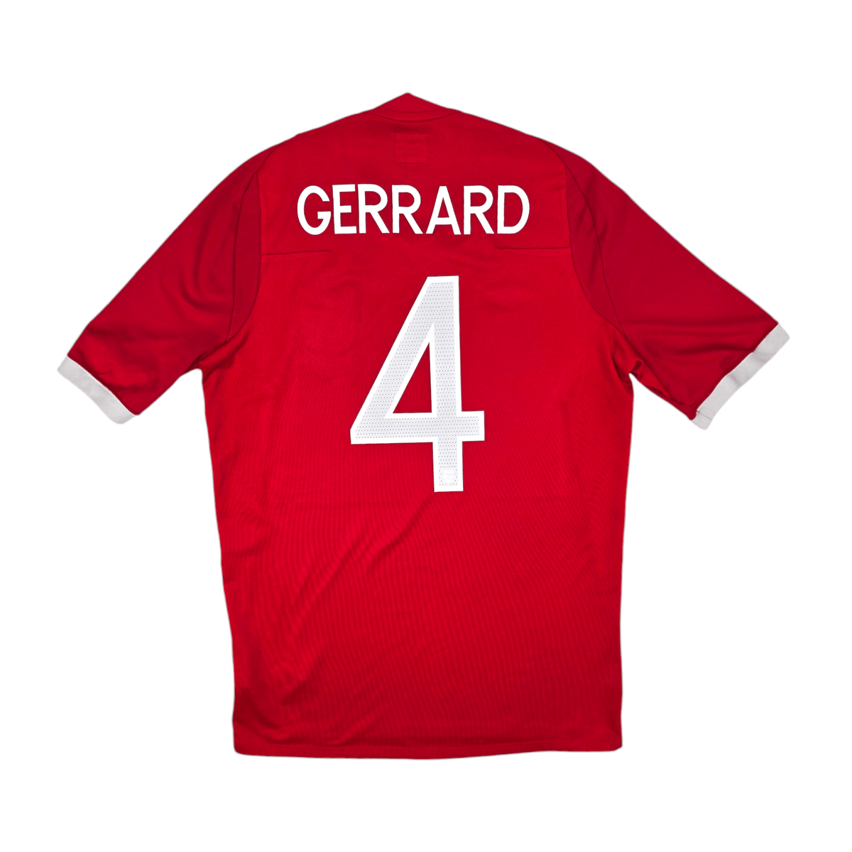 2010/11 England Away Football Shirt (M) Umbro #4 Gerrard - Football Finery - FF204318