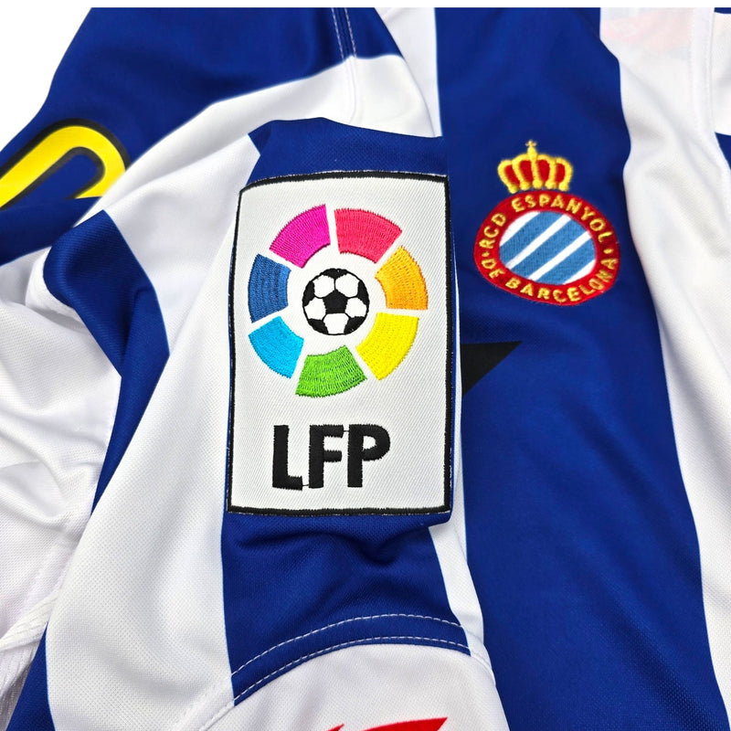 2010/11 Espanyol Home Football Shirt (XL) Li-ning #17 Osvaldo - Football Finery - FF203939