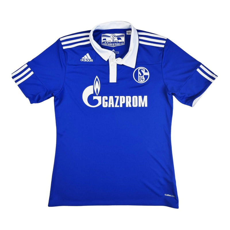 2010/11 FC Shalke04 Home Football Shirt (L) Adidas - Football Finery - FF202627