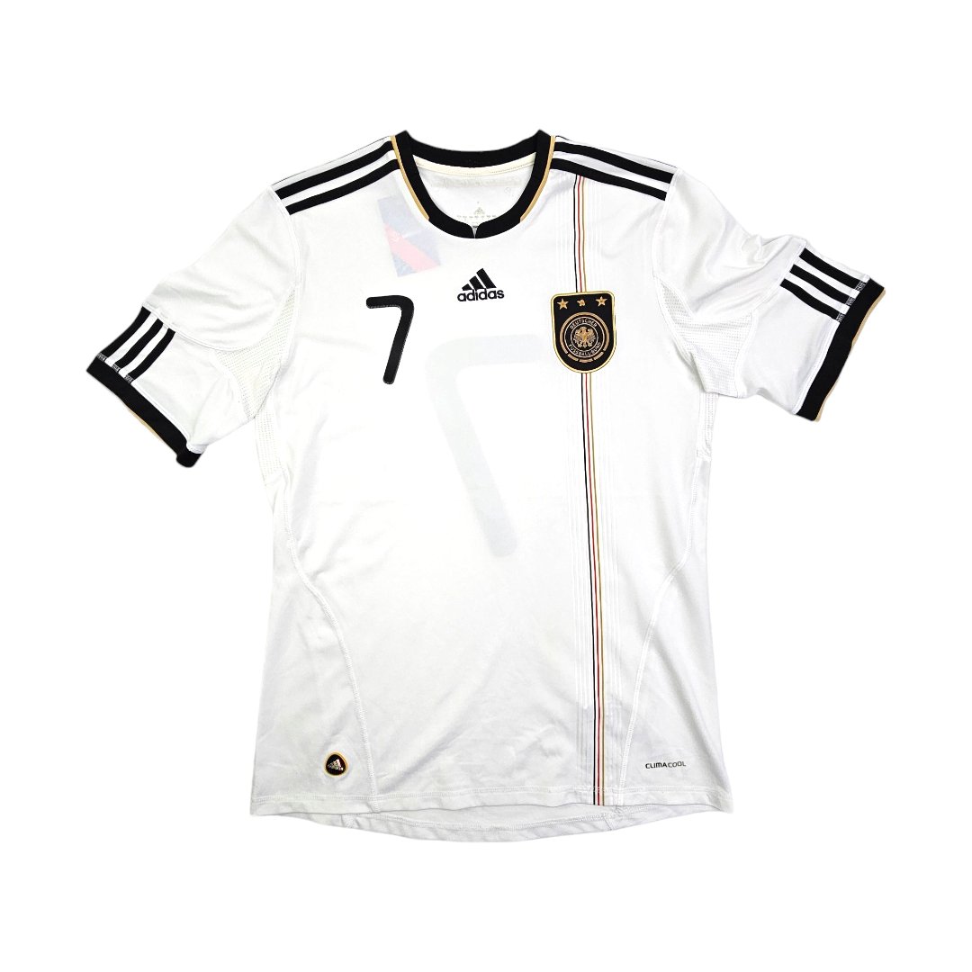 2010/11 Germany Home Football Shirt (L) Adidas #7 (Schweinsteiger) - Football Finery - FF203497