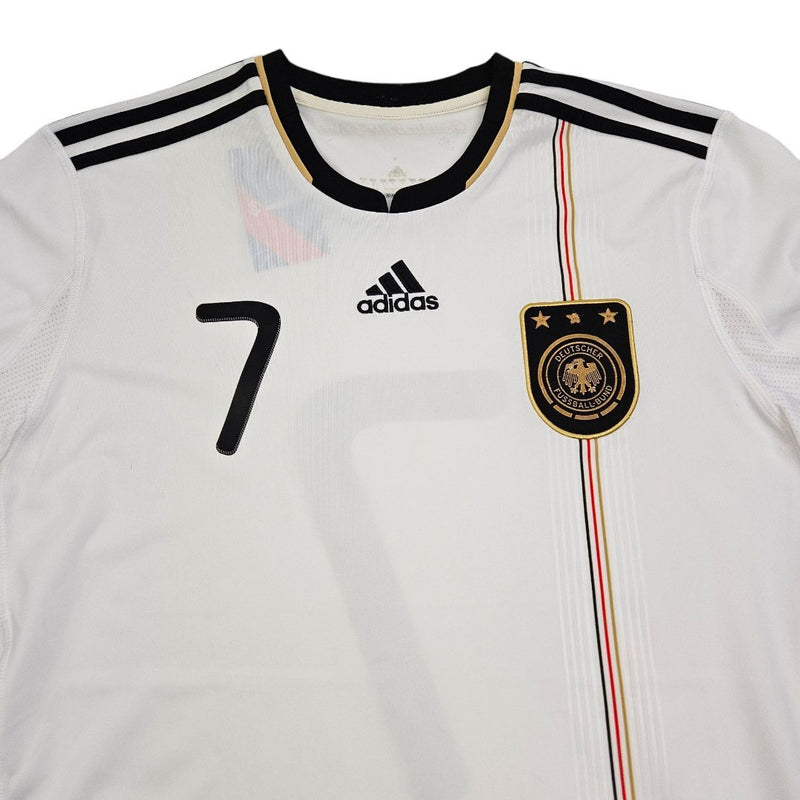 2010/11 Germany Home Football Shirt (L) Adidas #7 (Schweinsteiger) - Football Finery - FF203497