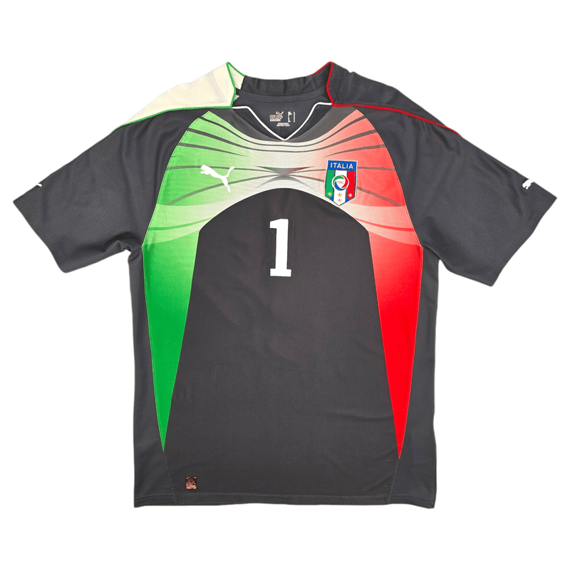 2010/11 Italy Goal Keeper Football Shirt (L) Puma #1 Buffon - Football Finery - FF204306