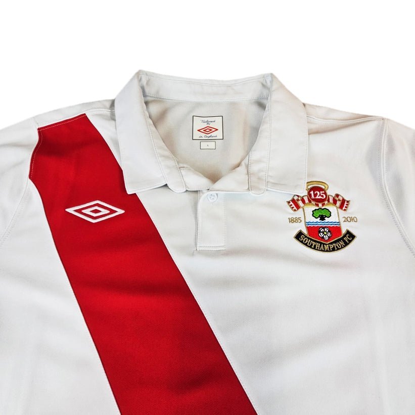 2010/11 Southampton Home Football Shirt (L) Umbro (125 Year Anniversary) - Football Finery - FF203311