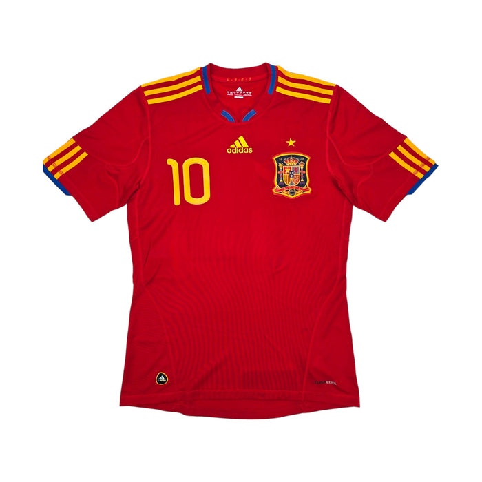 2010/11 Spain Home Football Shirt (S) Adidas #10 Fabregas (BNWTs) - Football Finery - FF203915