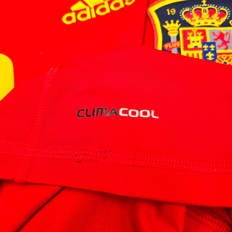 2010/11 Spain Home Football Shirt (S) Adidas #10 Fabregas (BNWTs) - Football Finery - FF203915