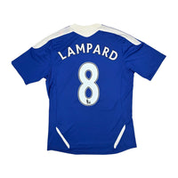 2011/12 Chelsea Home Football Shirt (M) Adidas #8 Lampard - Football Finery - FF203905