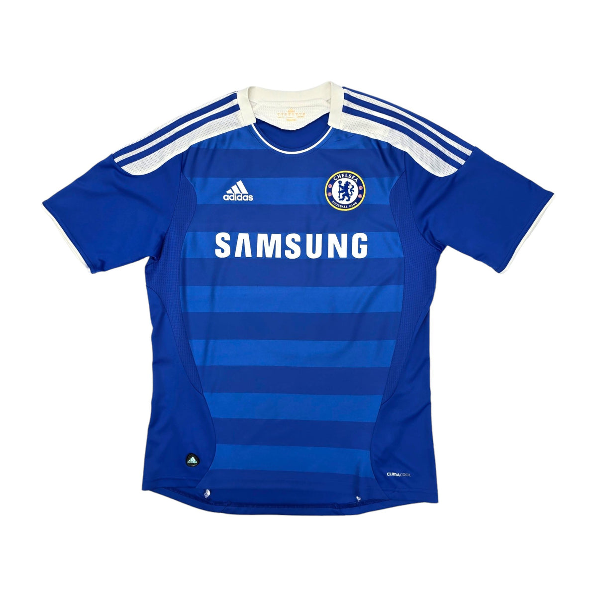 2011/12 Chelsea Home Football Shirt (M) Adidas #8 Lampard - Football Finery - FF203905