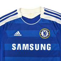 2011/12 Chelsea Home Football Shirt (M) Adidas #8 Lampard - Football Finery - FF203905