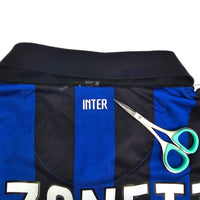 2011/12 Inter Milan Home Football Shirt (L) Nike #4 Zanetti - Football Finery - FF204115