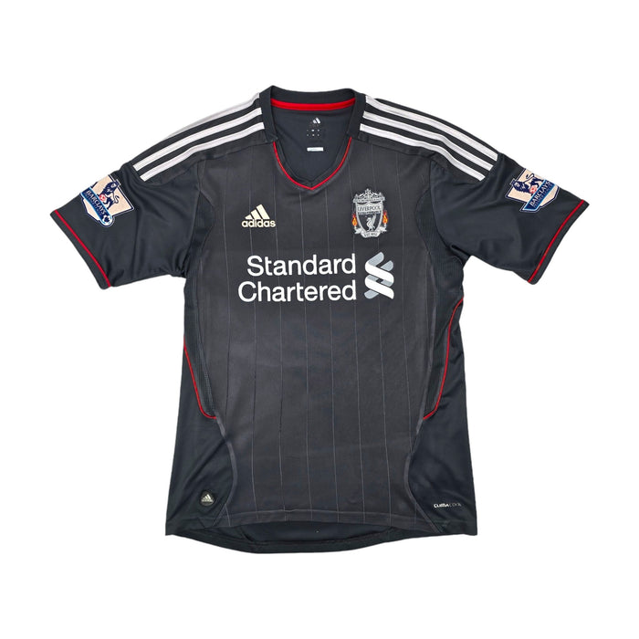 2011/12 Liverpool Away Football Shirt (L) Adidas #8 Gerrard - Football Finery - FF203925