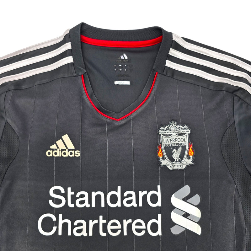 2011/12 Liverpool Away Football Shirt (L) Adidas #8 Gerrard - Football Finery - FF203925