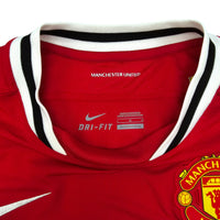 2011/12 Manchester United Home Football Shirt (L) Nike #10 Rooney - Football Finery - FF204330